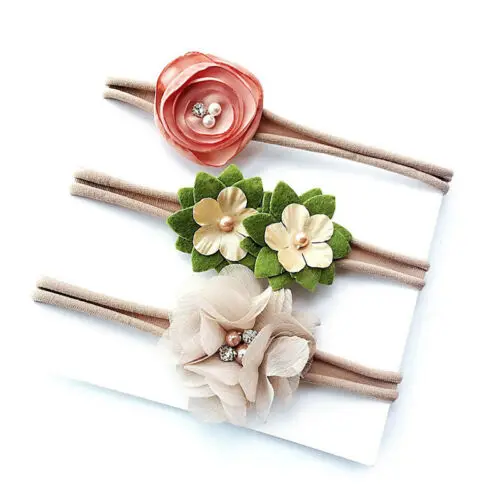 

Newest Infant Toddler Baby Girl Flower Headband Hair Band Kids Hair Accessories