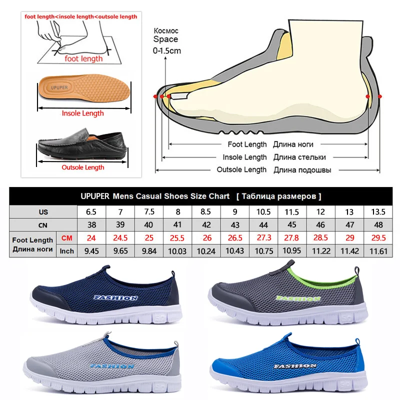 2020 New Men Light Sneakers Summer Breathable Mesh Male Cheap Casual Shoes Dad Walking Outdoor Sport Comfortable Big Size:38-46 | Обувь