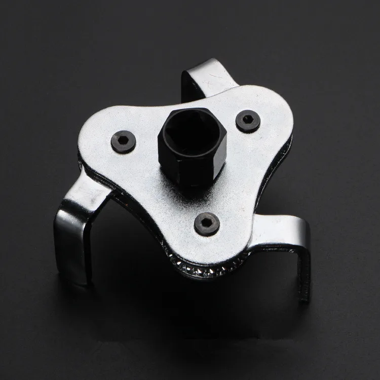 

Alloy Auto Car Repair Tools Adjustable Two Way Oil Filter Wrench Tool with 3 Jaw Remover Tool for Cars Trucks 65-110MM