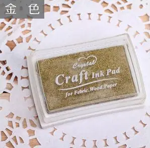 1 Набор 14 шт DIY Красочные поделки Kawaii чернил pad Мультяшные печати Inkpad для Scarpbooking