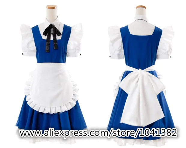 TouHou Project Izayoi Sakuya костюм для Хэллоуина французской леди любой размер по
