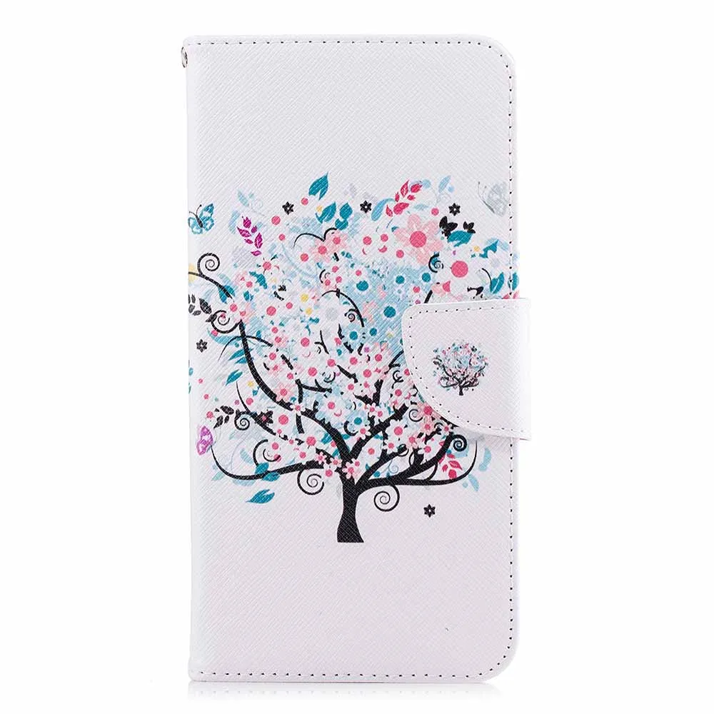 Small Tree Чехол-книжка для Redmi Note 6 с изображением панды дерева из искусственной кожи для Xiaomi POCO F1 A2 Lite Redmi Note 5 Pro 5A Redmi 6 6A Funda Cover B116 - Цвет: Small Tree