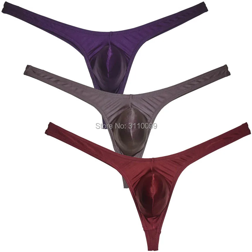 Мужская сумка для увеличения стрингов мягкие и дышащие однотонные стринги