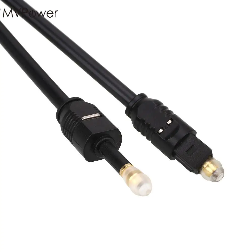 MVPower 1 5 м футов для Toslink Mini Plug 3 ММ Оптический SPDIF аудио кабель Шнур|cord plug| |