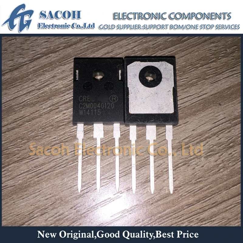 

New original 1PCS C2M0040120D C2M0040120 TO-247 60A 1200V 40Mohm Silicon Carbide Power MOSFET