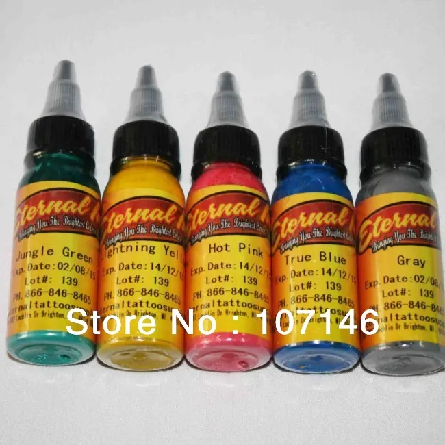 Чернила для татуировок Pro 40 цветов 1 унция 30 мл|ink power|ink refill kit epsonink jeans |