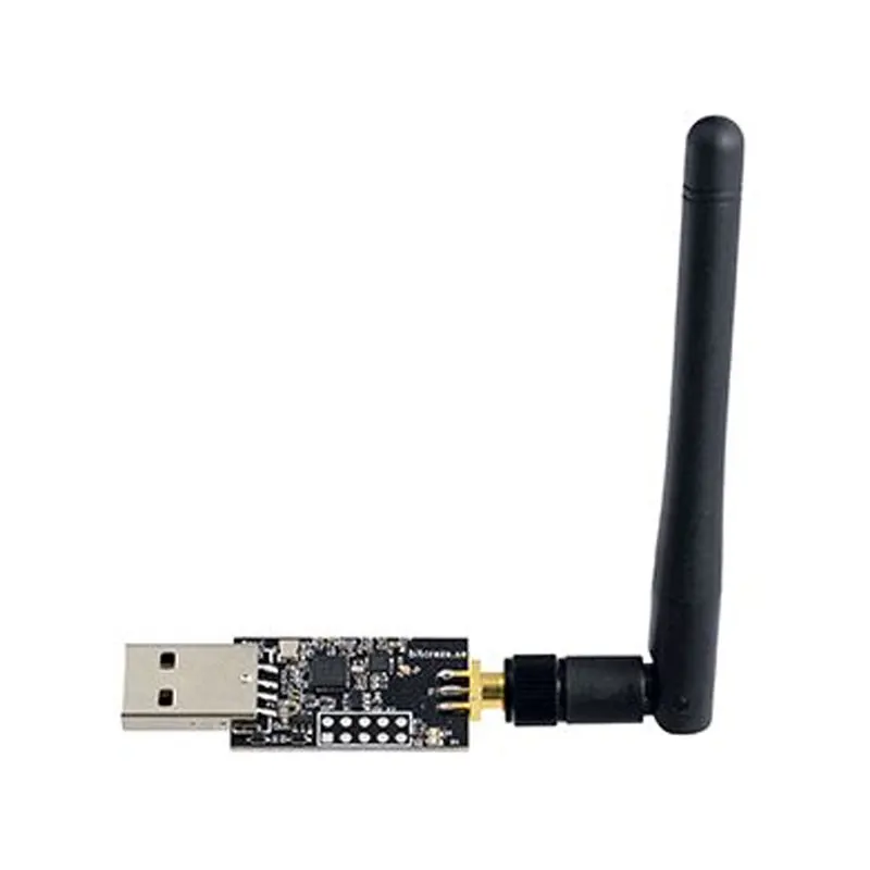1 шт. x Crazyradio PA-большой радиус действия 2 4 ГГц USB-ключ с антенной на основе nRF24LU1 + км