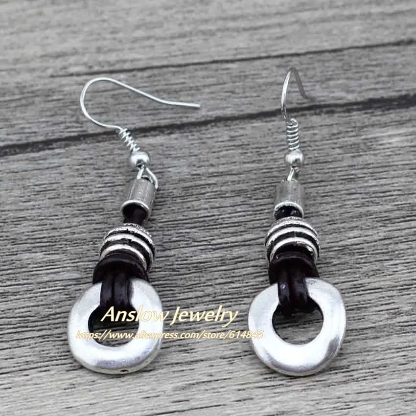 Женские Висячие серьги в винтажном стиле Anslow модные классические висячие