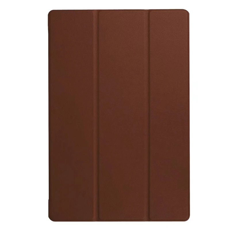Чехол для samsung Galaxy Tab A 8,0 SM T380 T385, защитный чехол из искусственной кожи TabA SM-T385 SM-T380+ стилус - Цвет: brown