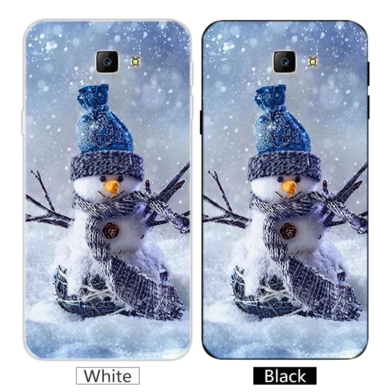 For Samsung Galaxy J5 Prime On5 2016 Merry Christmas Case Silicon TPU Silicone 5&quot Duos G570F Cover |