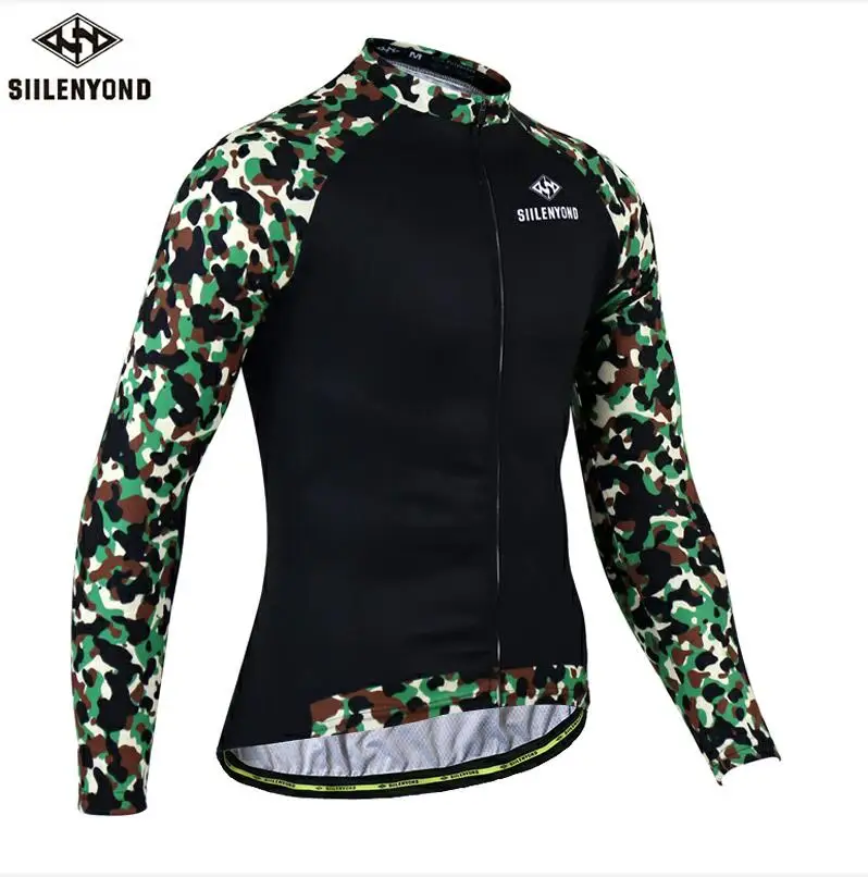 CBJ-SY-S2701 SIILENYOND, весна, длинный рукав, для велоспорта, Джерси, для велоспорта, одежда для велоспорта, для езды, рубашки, Майо, Ropa De Ciclismo, для велоспорта, спортивная одежда - Цвет: CBJ-SY-S2701