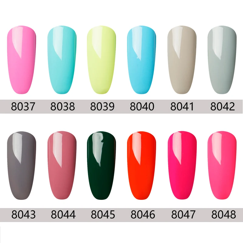 Гель лак NAILWIND для наращивания ногтей чистый цвет 8 мл|gel nail polish|base topgel |