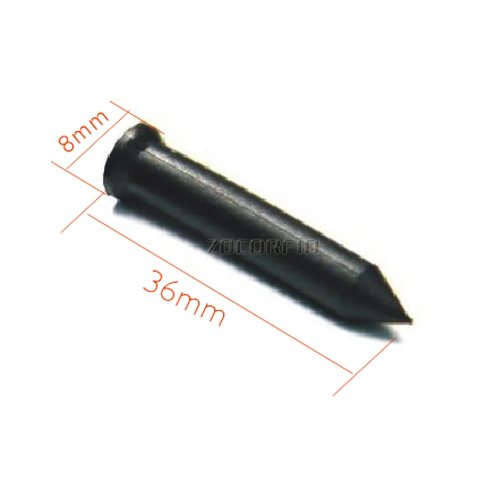 100 шт./лот для ногтей RFID Patrolling point button Tk4100 125 кГц EM RFID метки для ногтей/EM точка для Patrolling