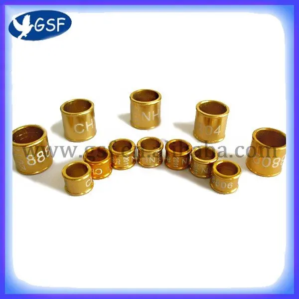 2013 новое алюминиевое Золотое кольцо для птиц идентификации|pigeon rings|ring pigeonrings for