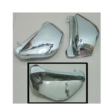 Хромированная Металлическая боковая крышка аккумулятора для Honda Magna VF750 vf 750 1994 2003