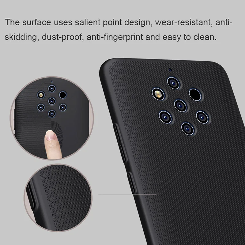 Чехол Nillkin для Nokia 9 PureView чехол суперматовый защитный из поликарбоната жесткая