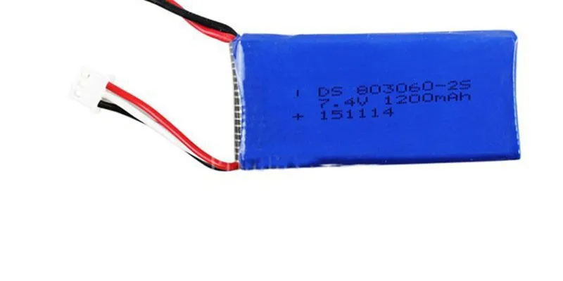 

1pcs or 2pcs battery High Quality H26D H26W RC Quadcopter Spare Parts 7.4V 1200mAh Battery For RC Camera Drone Accessories