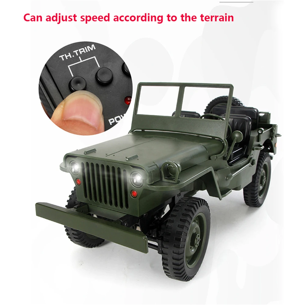 Q65 Transporter-6 2 4G 1:10 автомобиль с дистанционным управлением 4WD Трансформер Jeep Willy