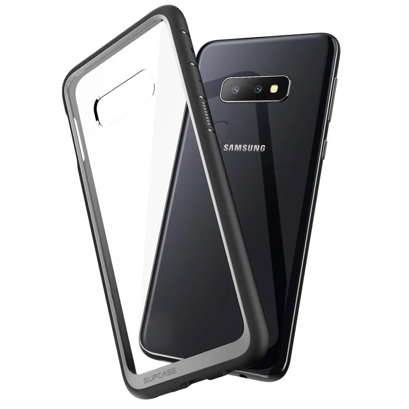 Black Для samsung Galaxy S10e чехол 5,8 дюймов UB Стиль Премиум Гибридный ТПУ Бампер Защитный прозрачный чехол задняя крышка для Galaxy S10e - Цвет: Black