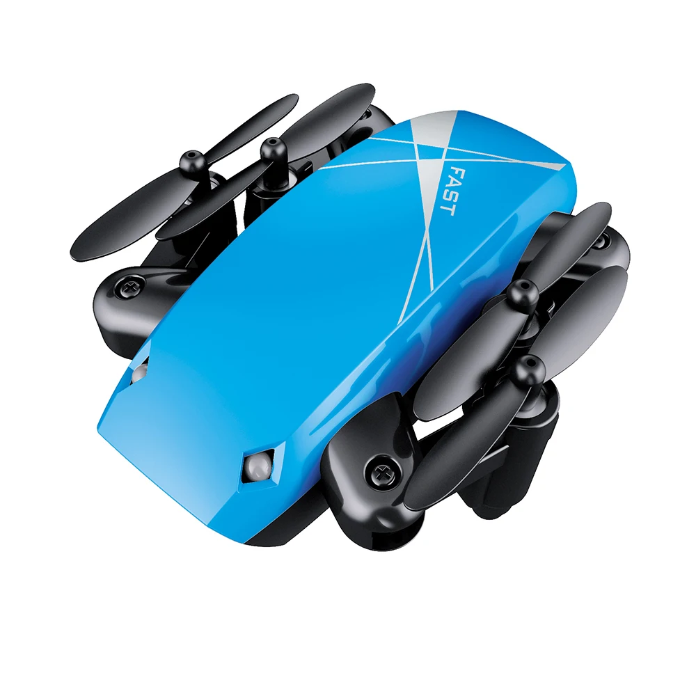 Складной мини Квадрокоптер EBOYU S9HW Радиоуправляемый Дрон Wi Fi FPV камера 0 3 МП с