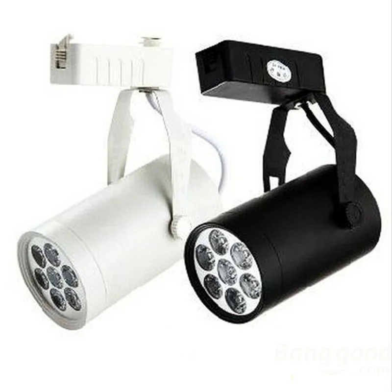 Хорошее качество 7 Вт Светодиодный светильник трек для магазина одежды ing черный