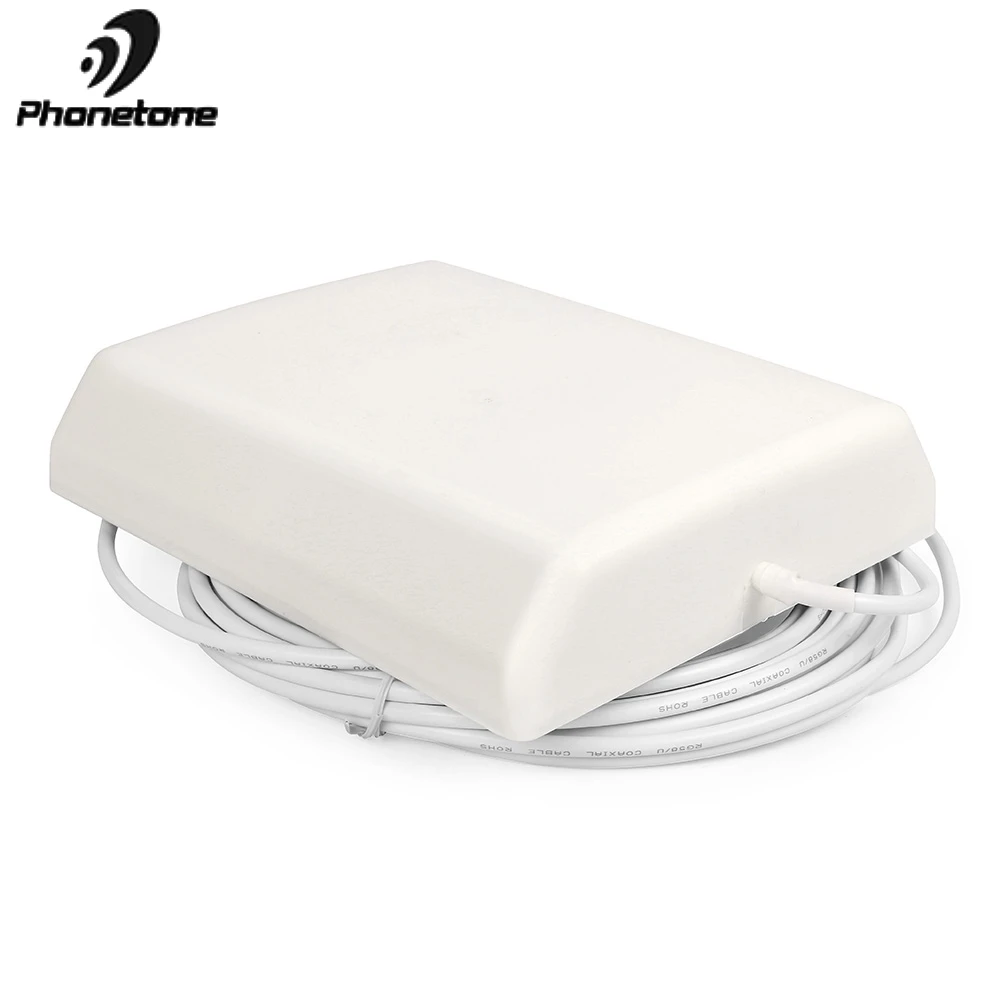 800-2500MHz 9dBi GSM 3G Lte inside high gain Antenna Indoor Directional Panel Antenna with 5m cable for Repeater Signal Booster