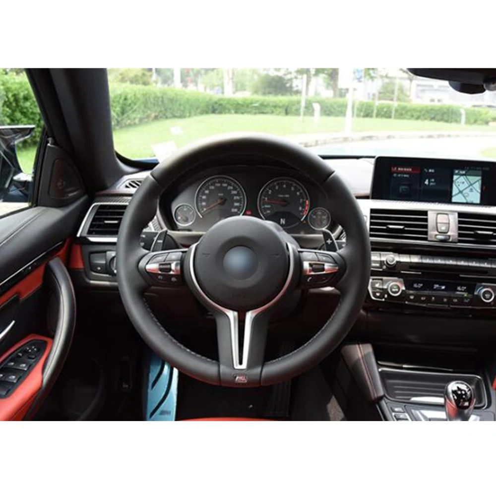 Автомобильная оплетка рулевого колеса Шестерни переключения Paddle расширение для