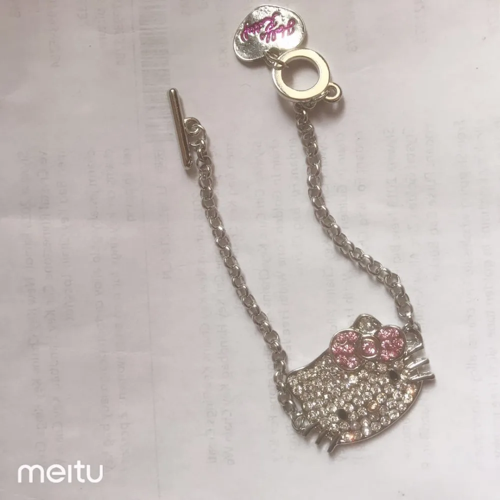 Оптовая продажа Бесплатная доставка рисунок Hello Kitty ювелирных изделий дешевого