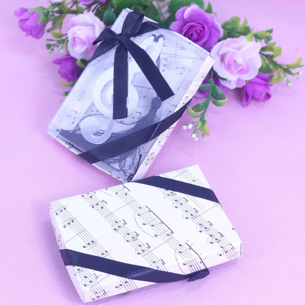 50 шт. Серебряная музыкальная металлическая Закладка Любимые Подарки на день