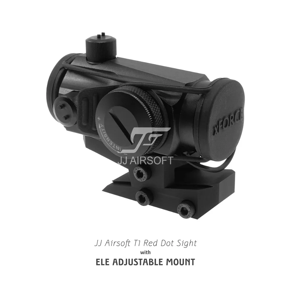 TARGET ELE Регулируемая горка для JJ Airsoft T1 T2/Aimpoint T-1 T-2/MRO/RMR/Holosun Красный точка зрения