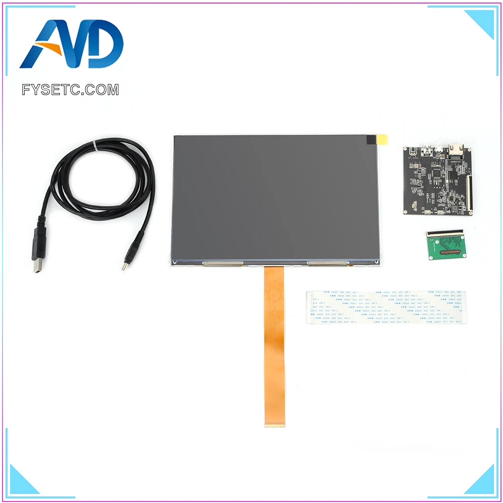 2560x1600 8,9 дюймовый ЖК-дисплей с HDMI MIPI драйвер платы комплект для DIY для Wanhao Дубликатор 8 3d принтер для DLP 3d принтер Очки виртуальной реальности