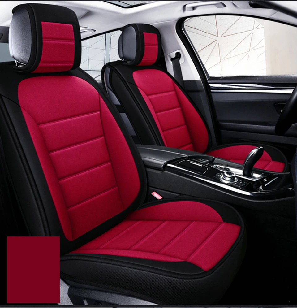 Автомобильный чехол для Toyota corolla chr auris wish aygo prius avensis camry 40 50 аксессуары чехлы для сидений автомобиля