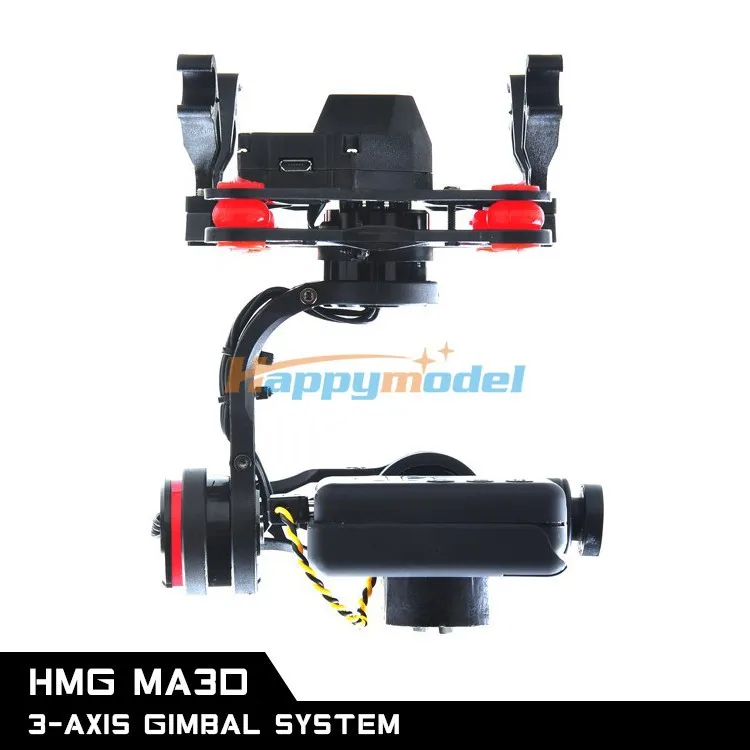 3-осевой Бесщеточный Стабилизатор HMG MA3D для 1080P Mobius 808 #16 V2 Full HD Спортивная FPV камера