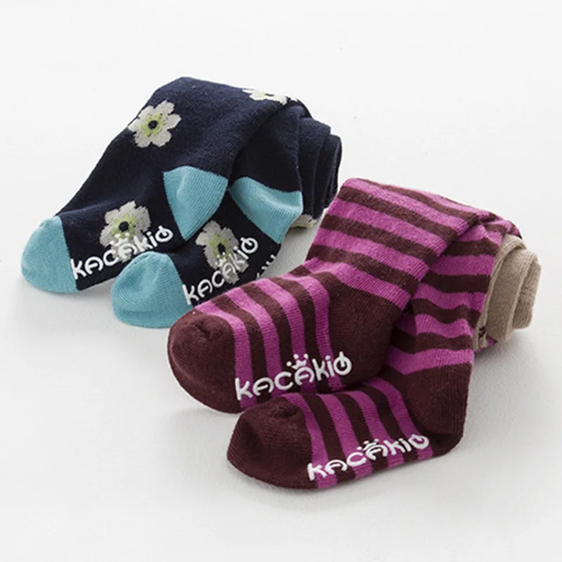 Hylidge/милые колготки с маленькими цветами для маленьких девочек хлопковые