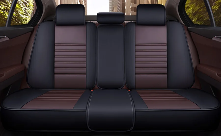 Передний+ задний) кожаные чехлы на сиденья для Mazda CX-9 cx9 demio familia premacy дань 6 gg gh gj 2010 2009 2008 2007