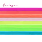 Блестящая неоновая эластичная лента для волос, 58 дюйма, 15 мм, 2-10 ярдов