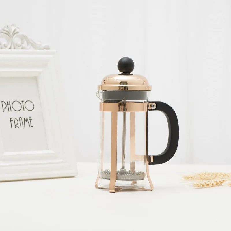 Homadise высокое боросиликатное стекло французский пресс Перколятор чайник Cafetiere 350