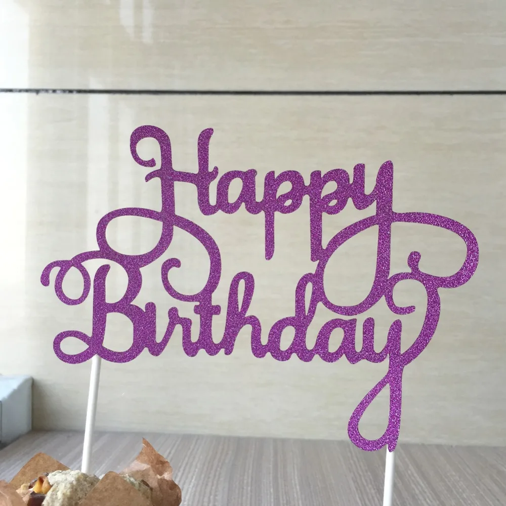 Набор блестящих топперов для кексов 12 шт./лот | Дом и сад