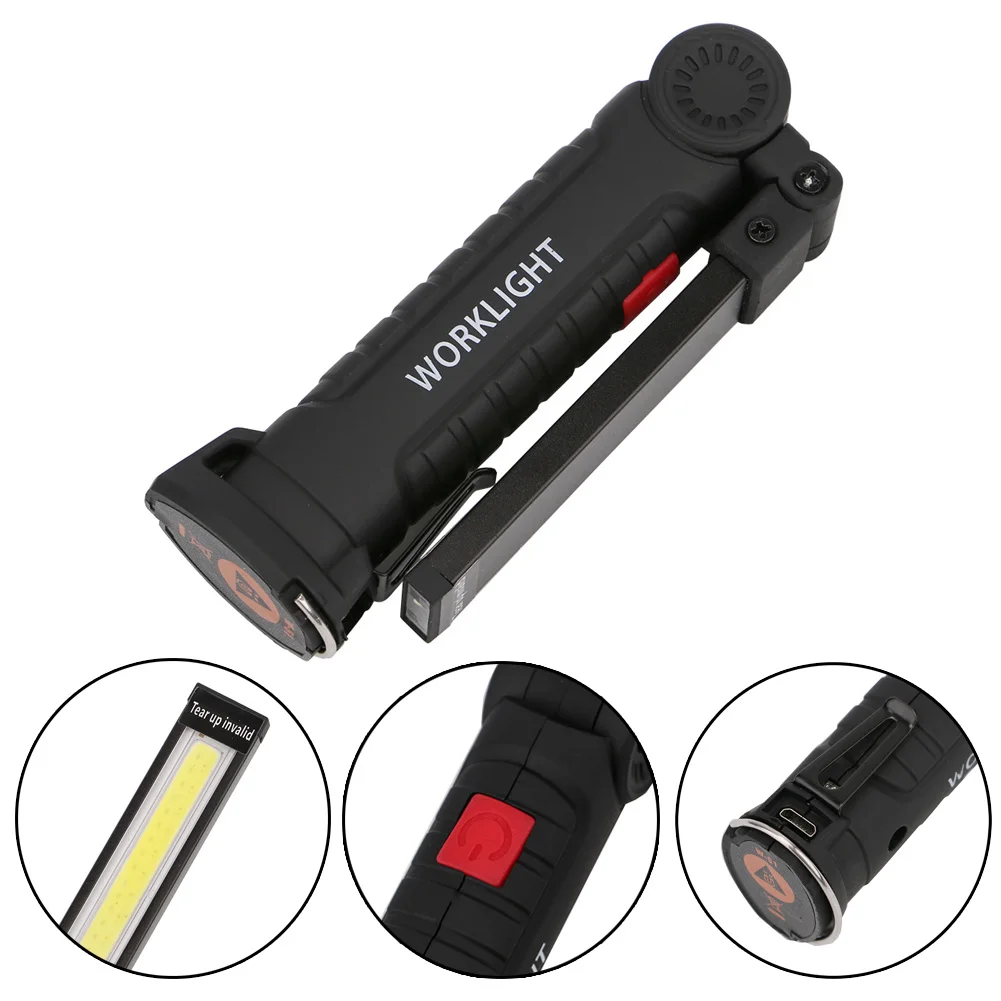 Палатка лампа USB Перезаряжаемые светодиодный фонарик фонарь Магнитный рабочий