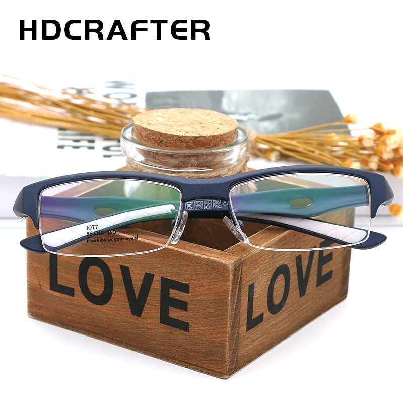 HDCRAFTER спортивные очки для близорукости оправа мужчин tr90 оптические компьютера