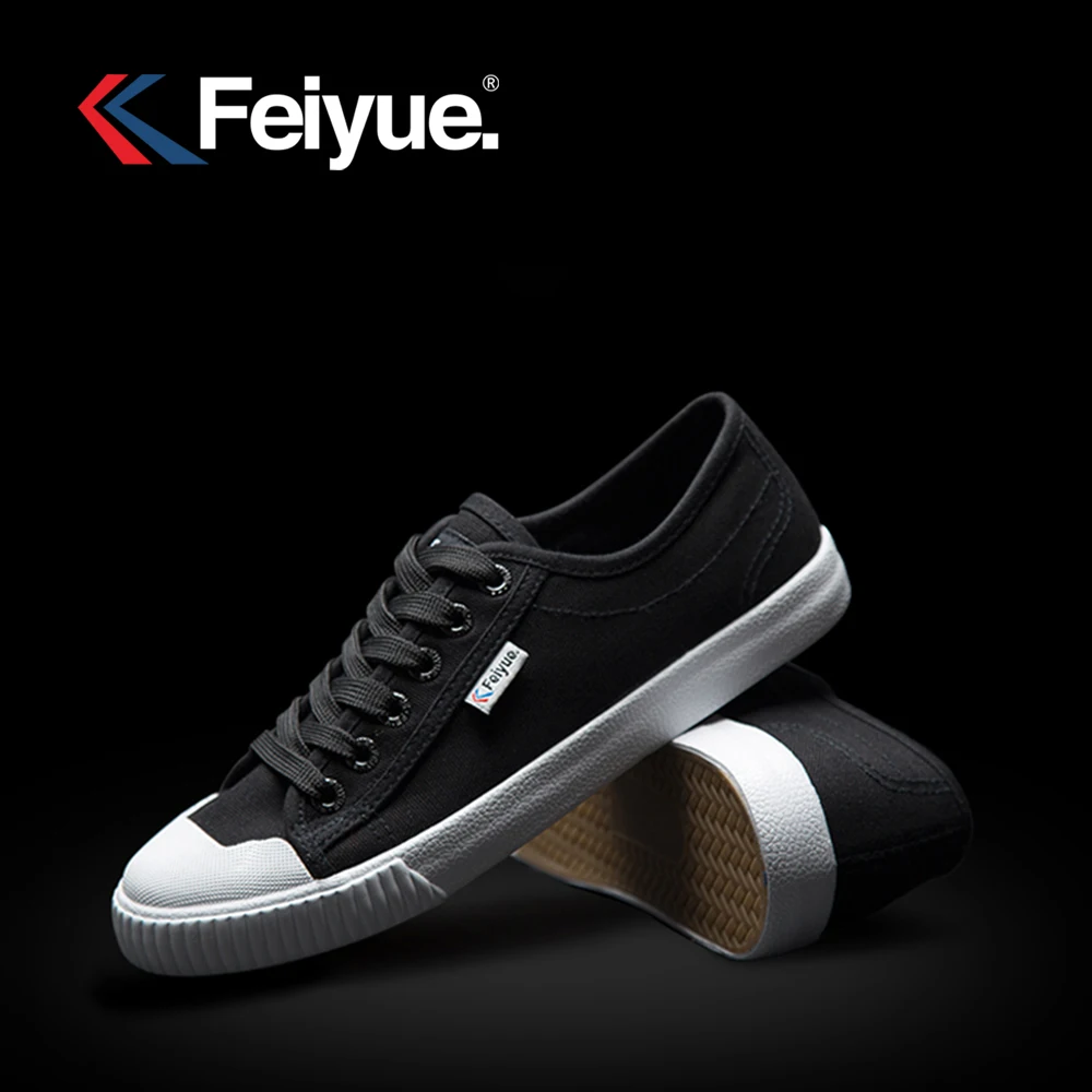 Feiyue new improve Martial arts shoes Black sneakers kungfu vulcanized canvas men and women | Спорт и развлечения
