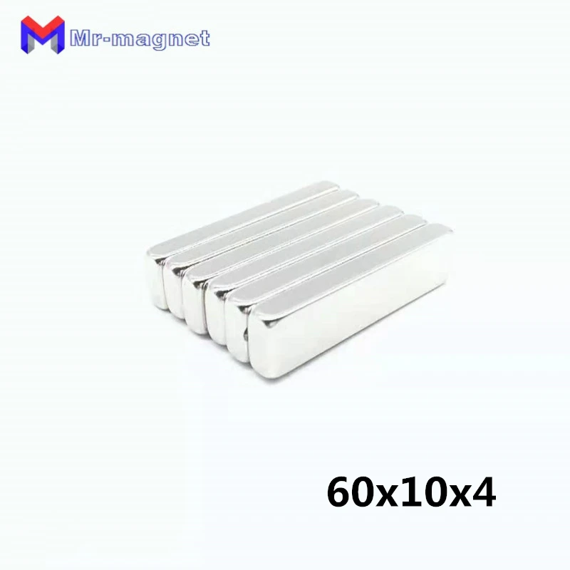 50 шт. 60x10x4 мм суперпрочный Магнит магнит NdFeB 60*10*4 60 x 10 4 Магниты мм|4mm magnet|neodymium magnetndfeb