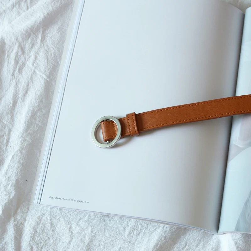 Belts Women Solid Straps Ladies Elegant Student Waist Belt Simple All-match Female Chic Faux Leather Casual Fashion High-quality |
