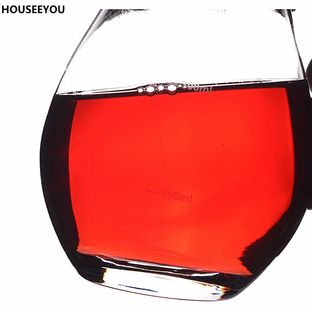 Стеклянный измерительный кувшин разных размеров графин для вина посуда бара