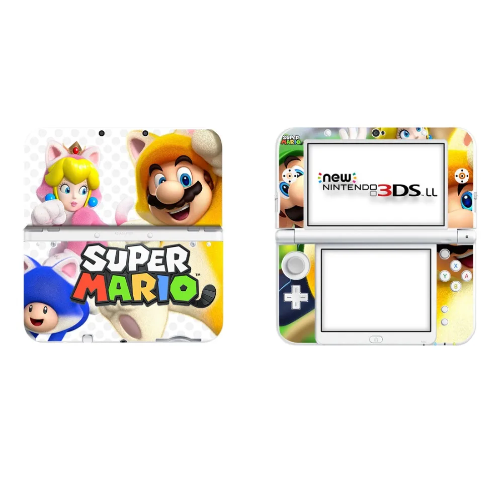 Виниловая наклейка на обложку для NEW 3DS XL Skins sticker s для NEW 3DS LL виниловая наклейка на кожу протектор