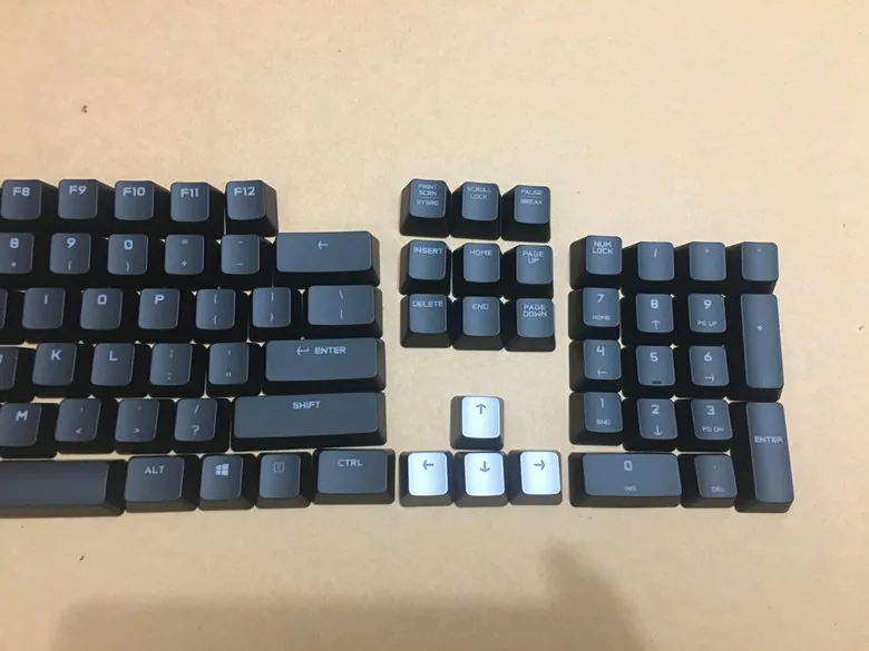 1 комплект Оригинальные Новые брелки для logitech G710+ настоящая черная механическая клавиатура с подсветкой