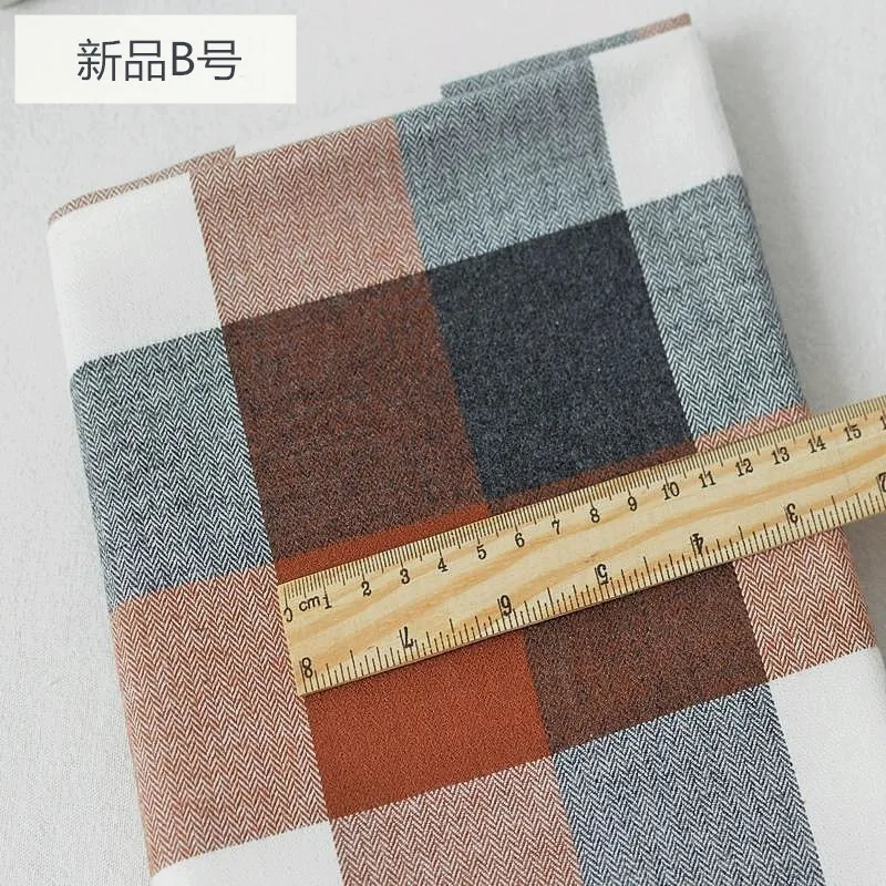 Фланелевая ткань из чистого хлопка для осени и зимы 1 м | Дом сад