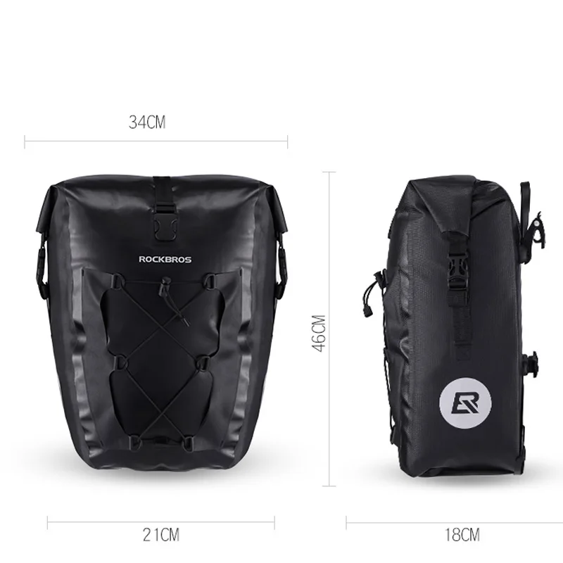 ROCKBROS 20L велосипедная сумка для путешествий водонепроницаемая посылка корзина