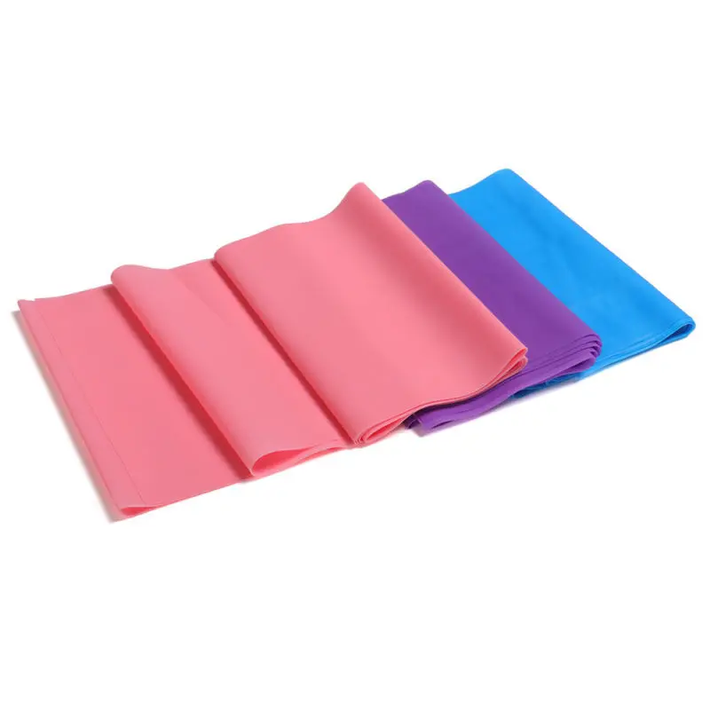 Эластичная лента для занятий спортом пилатесом йогой физиотерапией фитнесом 1 5 м