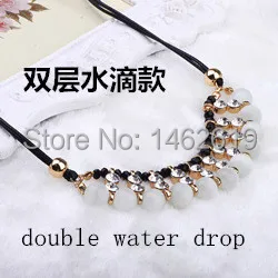 Бесплатная доставка разнообразный опал ожерелье из хрусталя такой же как и